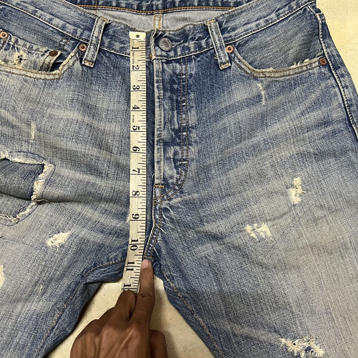 Levi's Vintage Levi’s 501 Patchwork And Distressed Denim Jeans Size US 30 / EU 46 - 12 Thumbnail
