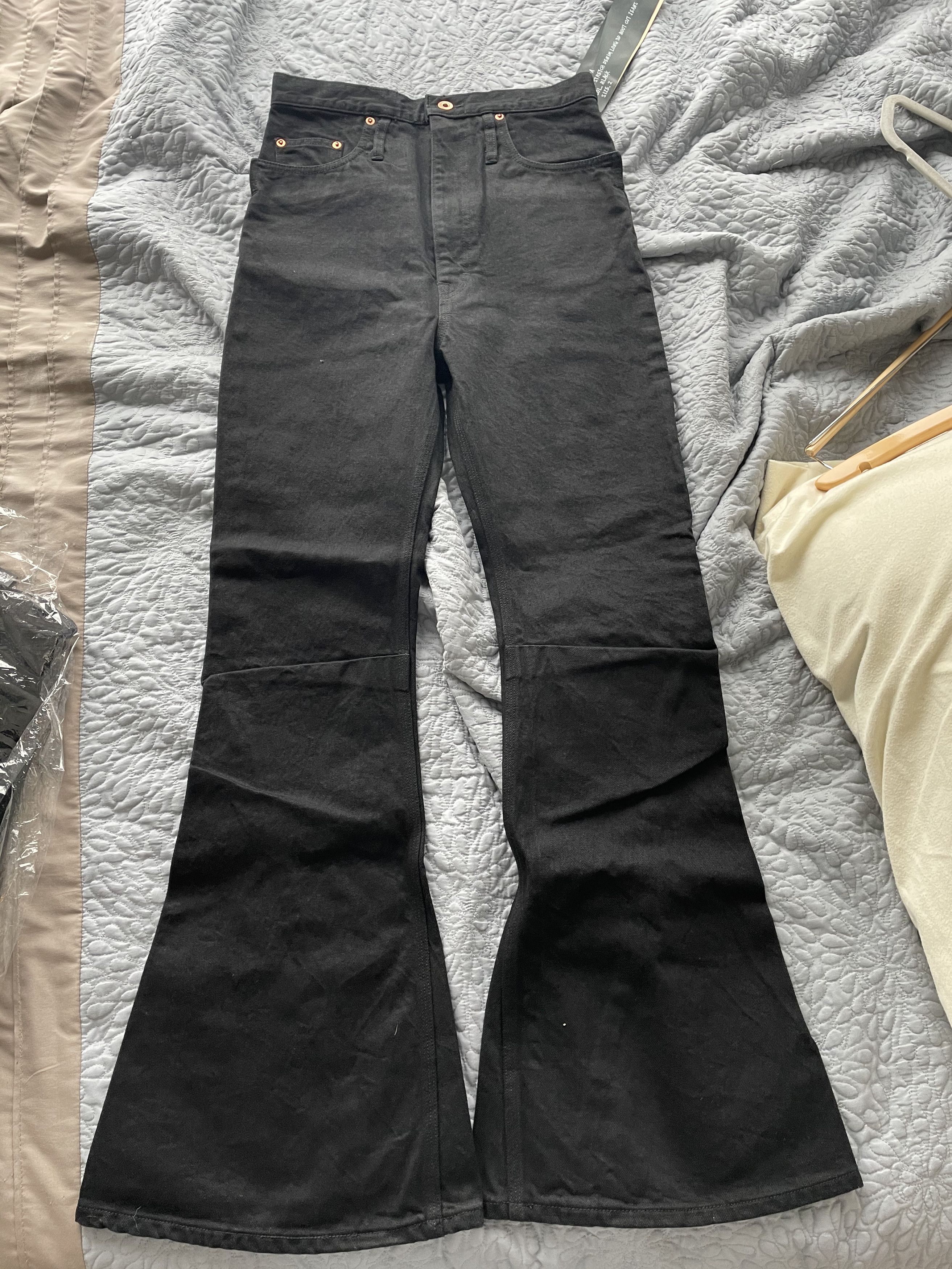 Kozaburo Kozaburo 3D Long Bootcuts | Grailed