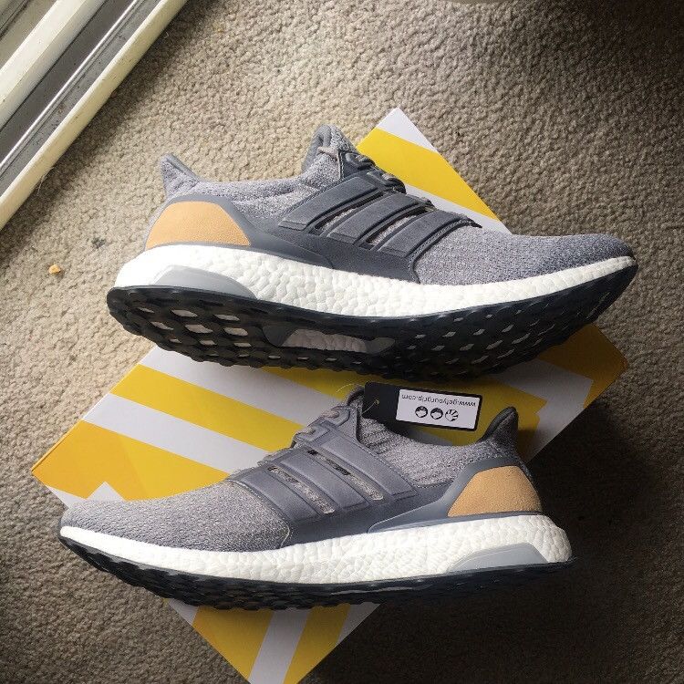 Adidas Ultra Boost Ltd Grey Leather Size US 13 / EU 46 - 1 Preview