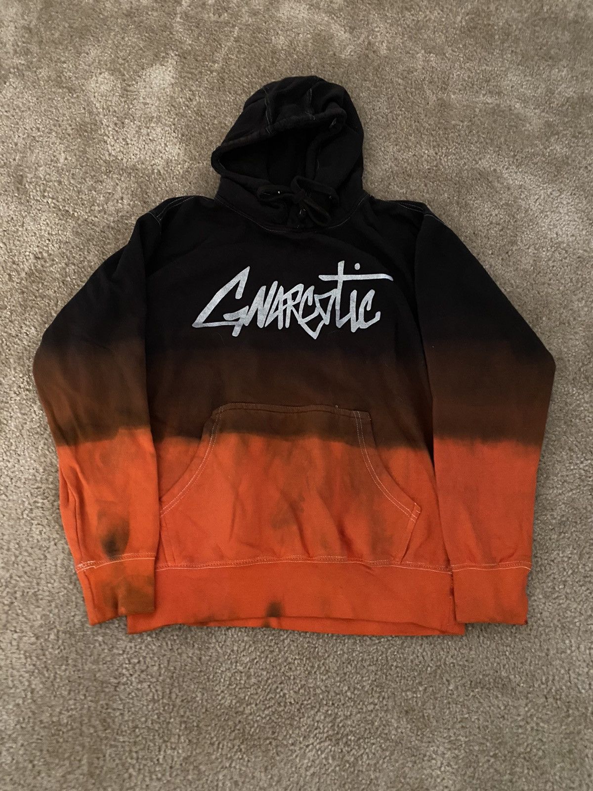 Gnarcotic orange hoodie best sale