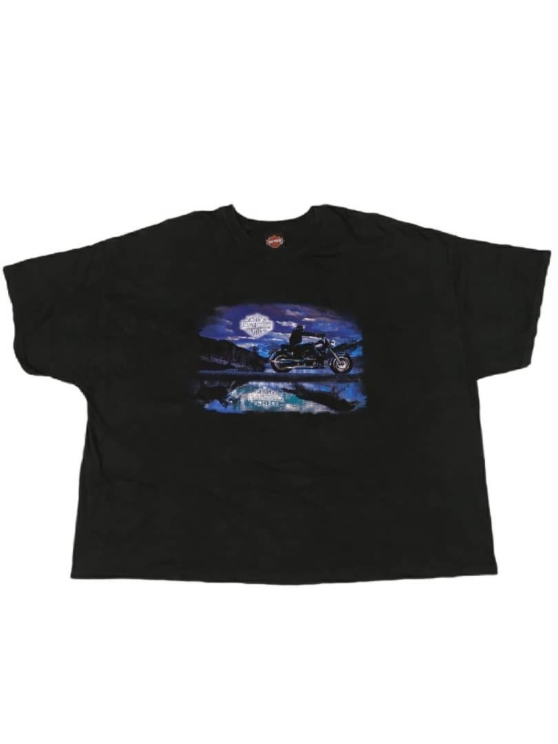 Harley Davidson Vintage Harley Davidson Smokey Mountain Tee Shirt Size US XXL / EU 58 / 5 - 1 Thumbnail