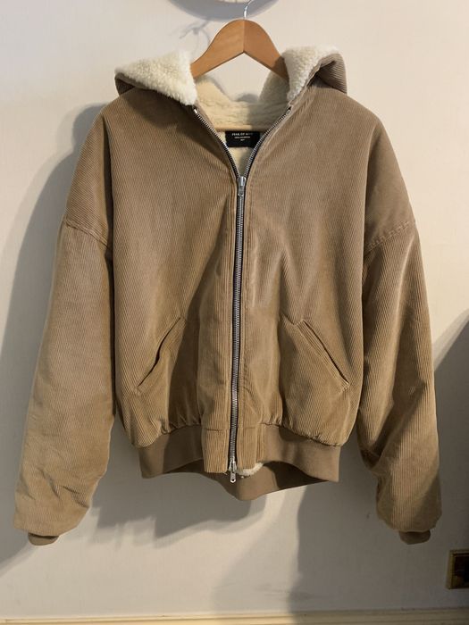 Fear of God Fear of God Alpaca 5th Collection Corduroy Zip Up