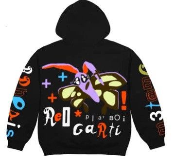 Playboi Carti x CPFM 4 WLR M3tamorphosis Hoodie Black Men's - US