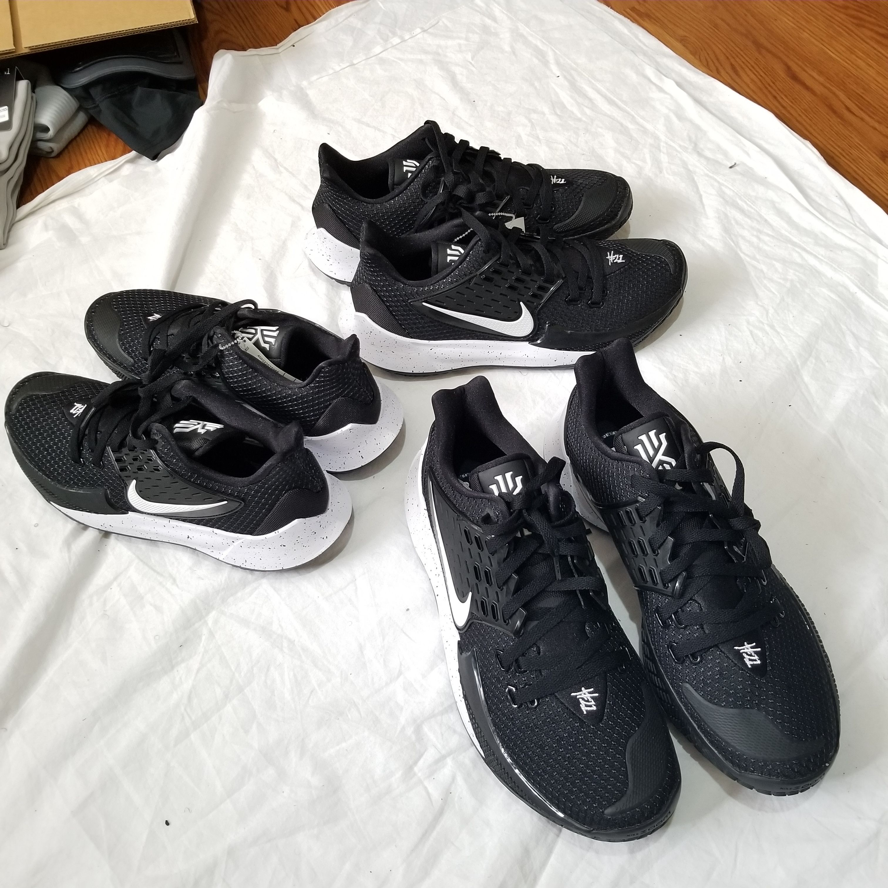 Nike Kyrie Low 2 TB Promo Black White Oreo Nets CN9827 002 9.5 Grailed