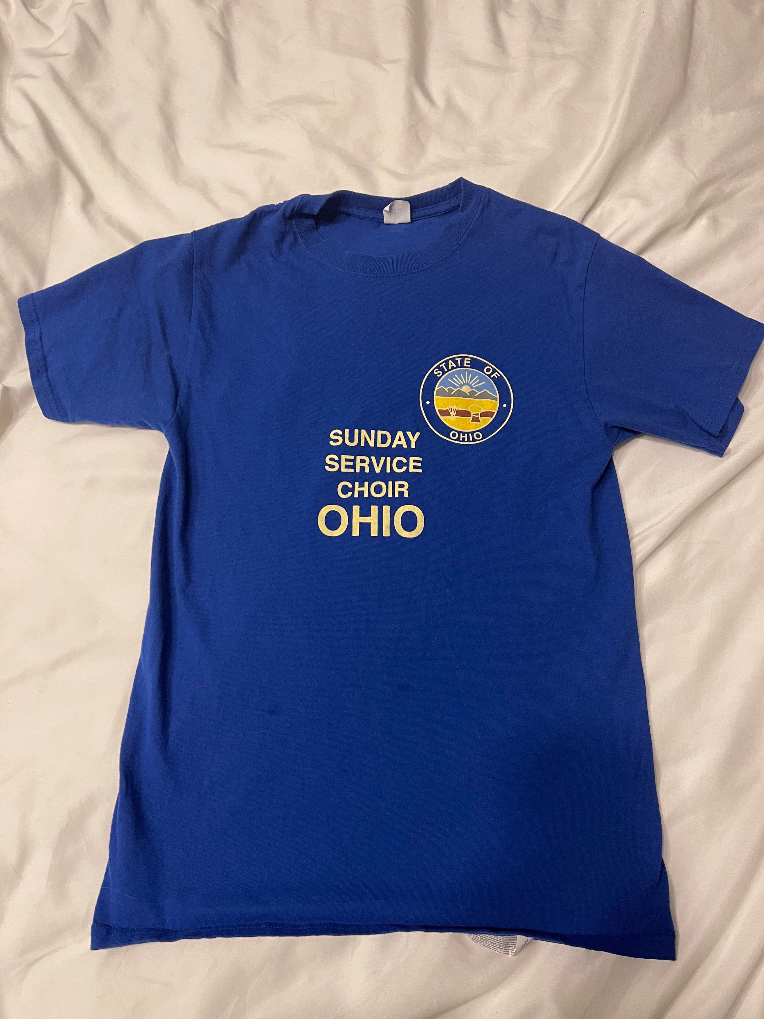 Kanye West UNRELEASED Yeezy Sunday Service Choir Tee | Grailed