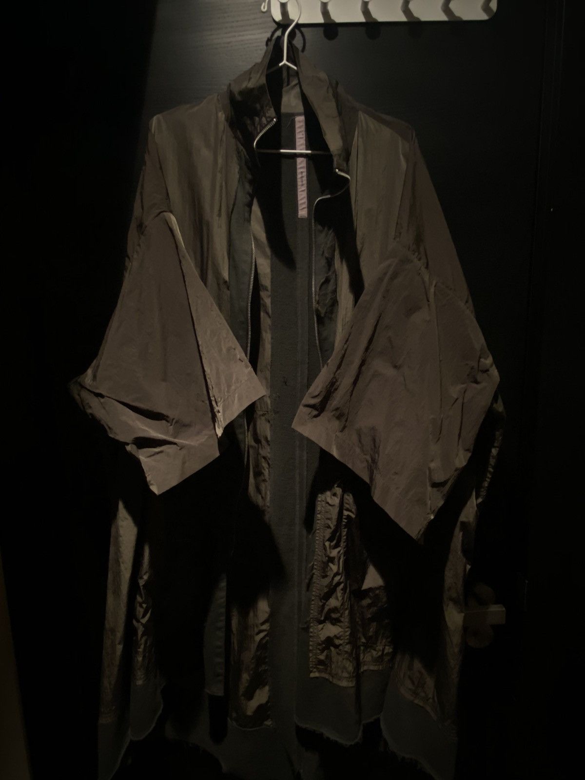 Damir Doma × Silent By Damir Doma Tattered Cyberpunk kimono parka zip coat jacket Size US XL / EU 56 / 4 - 2 Thumbnail