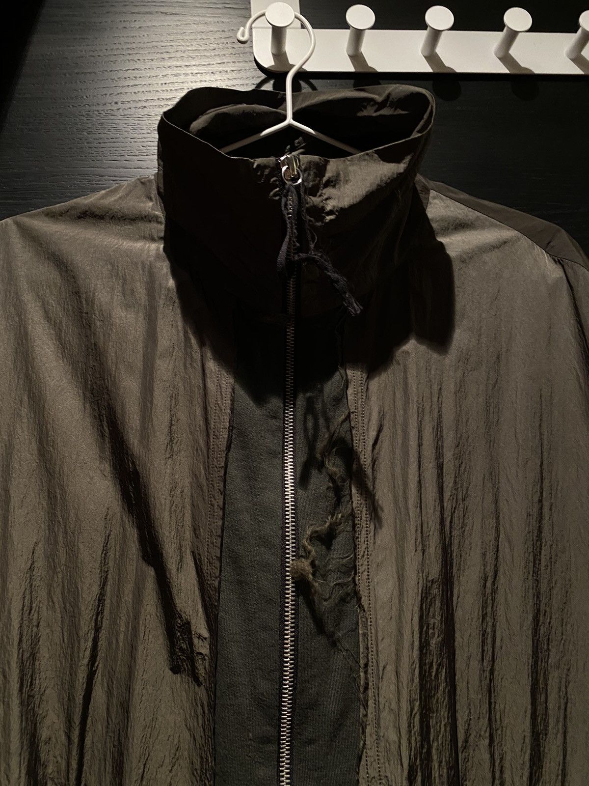 Damir Doma × Silent By Damir Doma Tattered Cyberpunk kimono parka zip coat jacket Size US XL / EU 56 / 4 - 3 Thumbnail