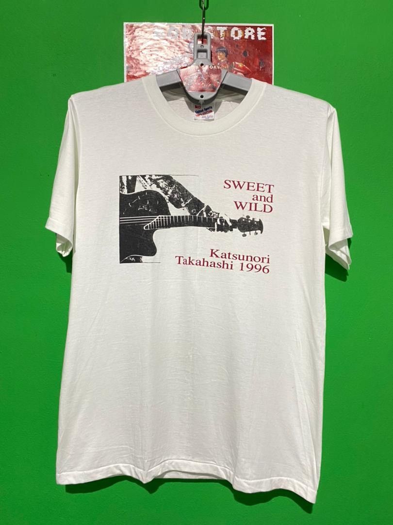 Vintage 90s Sweet And Wild Katsunori Takashi Band Tees