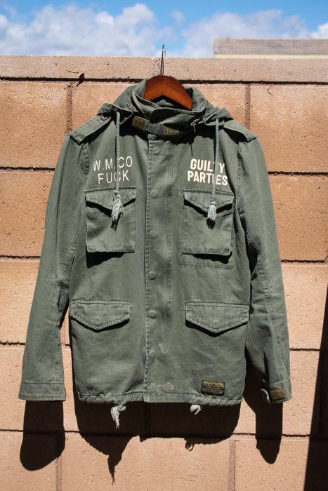 Wacko Maria Guilty Parties M65 Soul Rebel Tokyo Green Army Jacket
