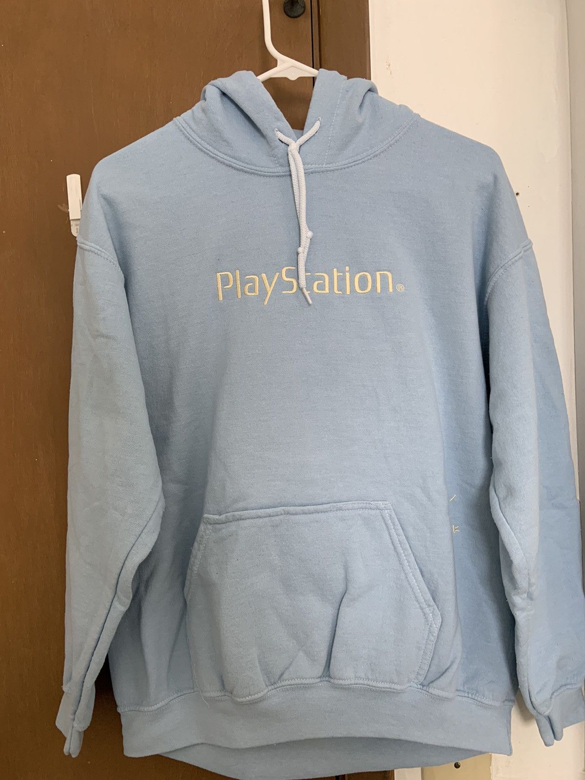 Travis Scott Travis Scott Motherboard 1 Hoodie Light Blue