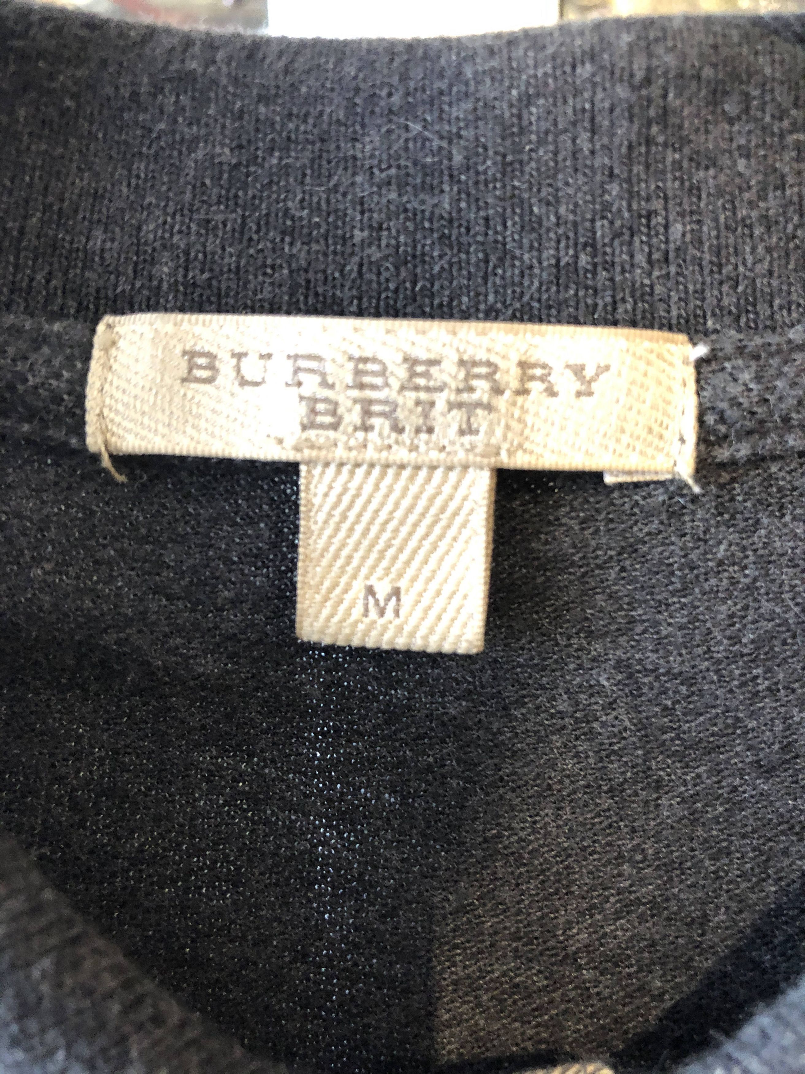 Burberry Burberry Brit Long Sleeve Polo Size US M / EU 48-50 / 2 - 3 Thumbnail