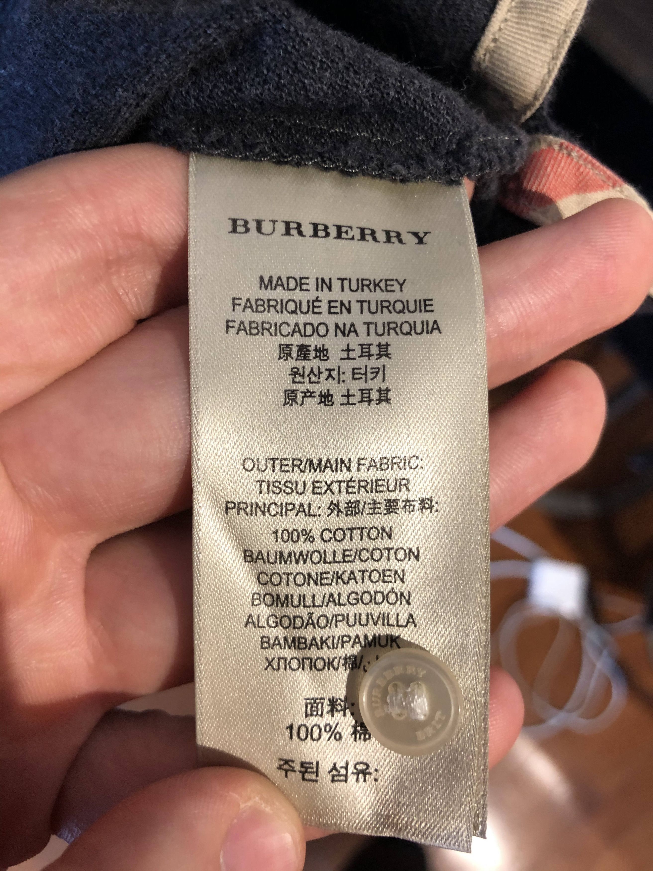 Burberry Burberry Brit Long Sleeve Polo Size US M / EU 48-50 / 2 - 4 Thumbnail