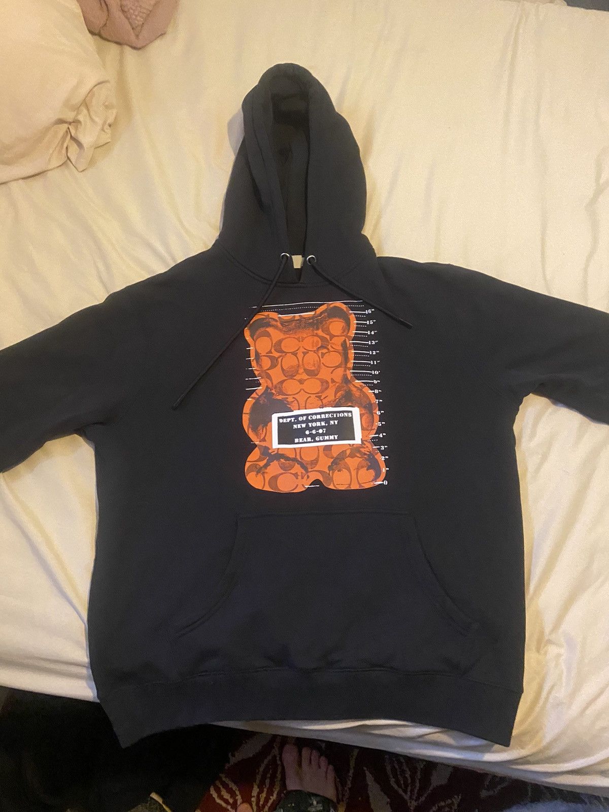 Coach vandal gummy hoodie hotsell