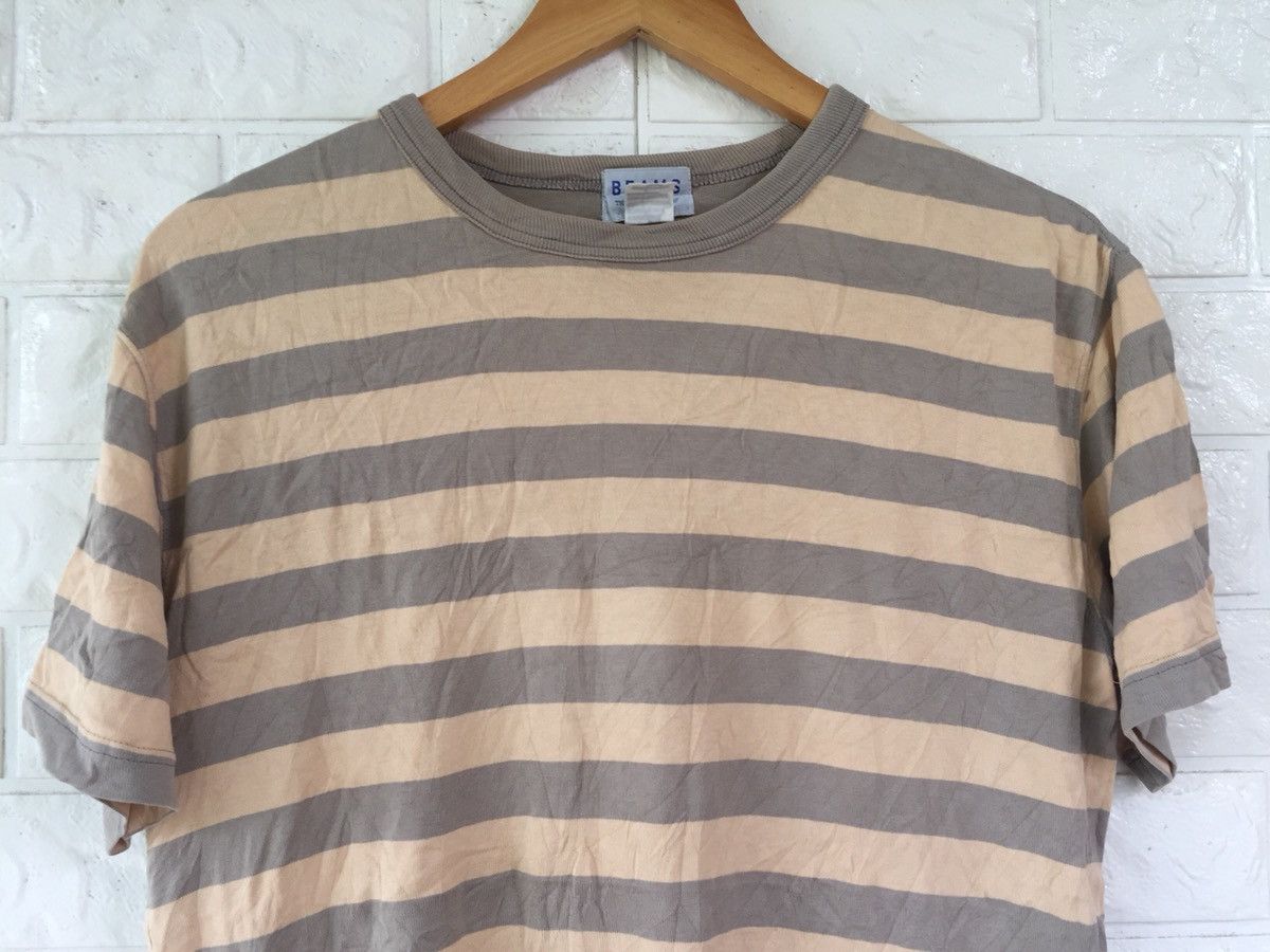 Beams Plus × Japanese Brand Beams Stripe Tshirt Grunge Hip Hop Style Size US M / EU 48-50 / 2 - 3 Thumbnail