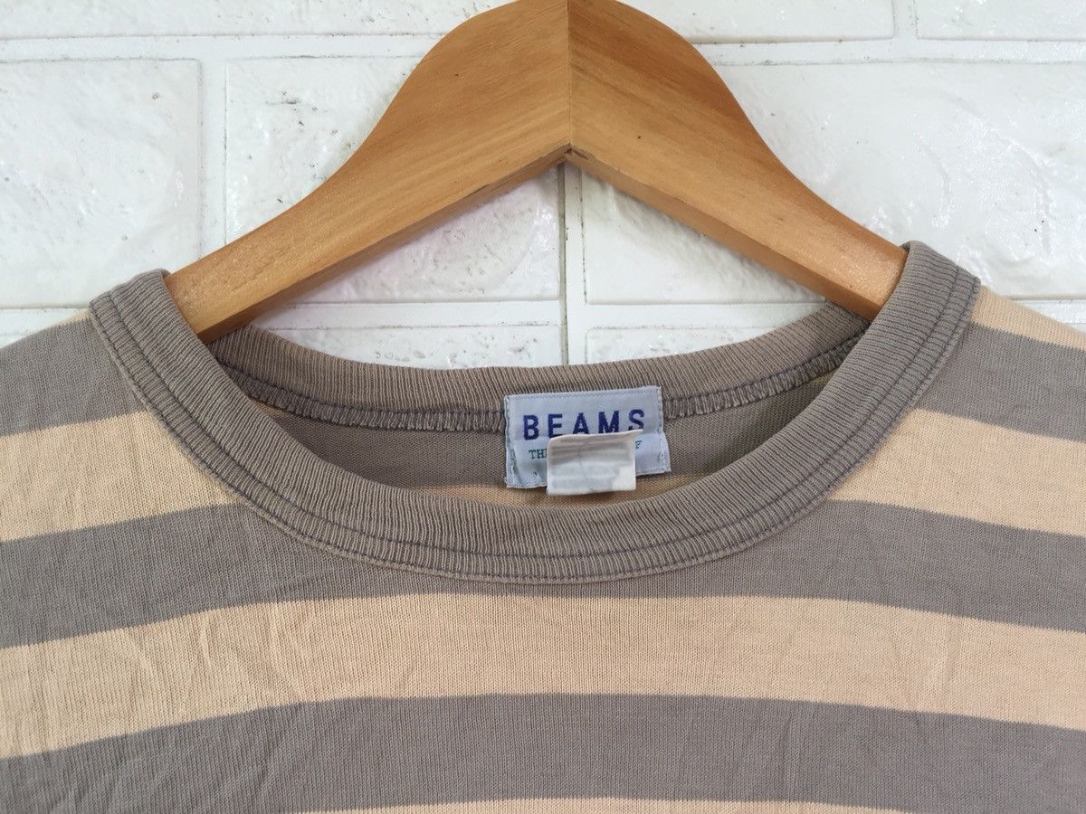 Beams Plus × Japanese Brand Beams Stripe Tshirt Grunge Hip Hop Style Size US M / EU 48-50 / 2 - 4 Thumbnail