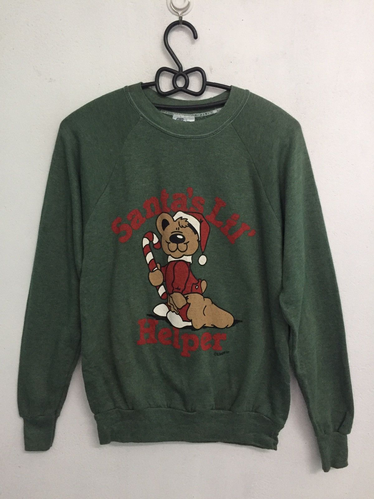 Other Santa’s Lil’ Helper Lingo Sweatshirt Made in Usa Size US M / EU 48-50 / 2 - 1 Thumbnail
