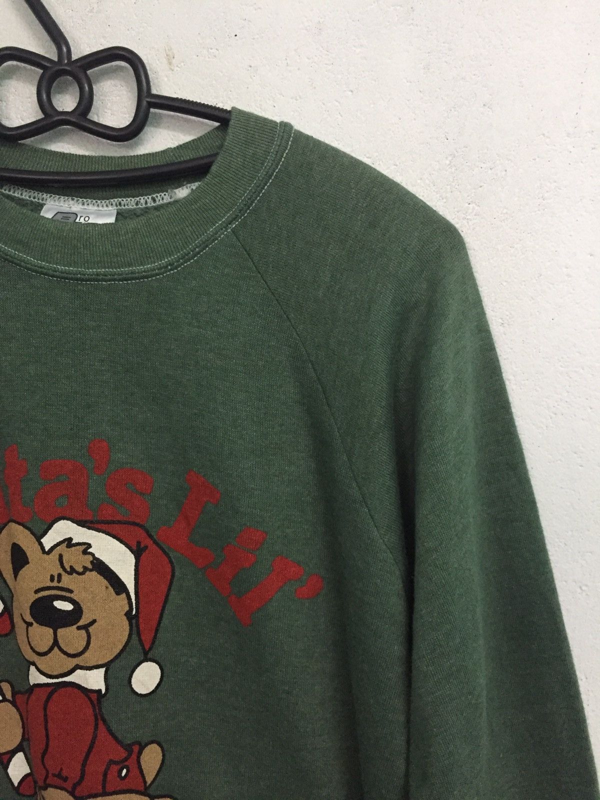 Other Santa’s Lil’ Helper Lingo Sweatshirt Made in Usa Size US M / EU 48-50 / 2 - 2 Thumbnail