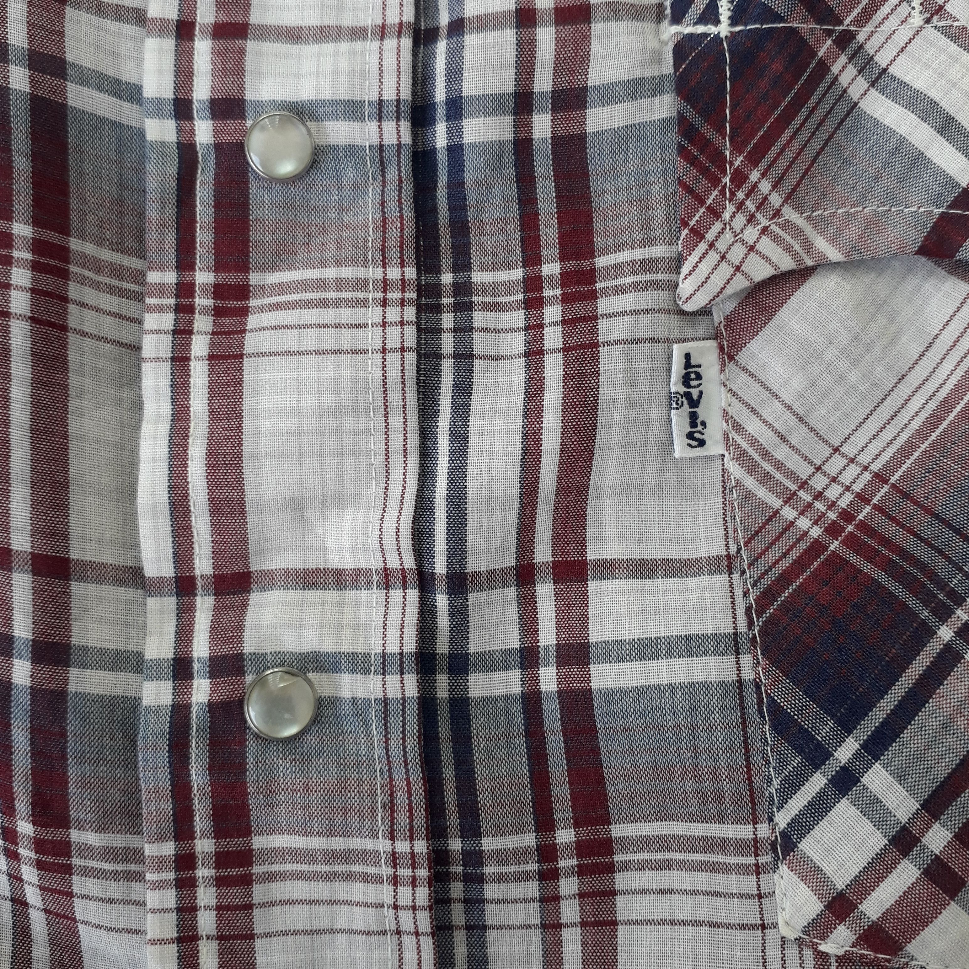 Levi's Levi's Flannel Chekered Double Pocket Size US L / EU 52-54 / 3 - 5 Thumbnail