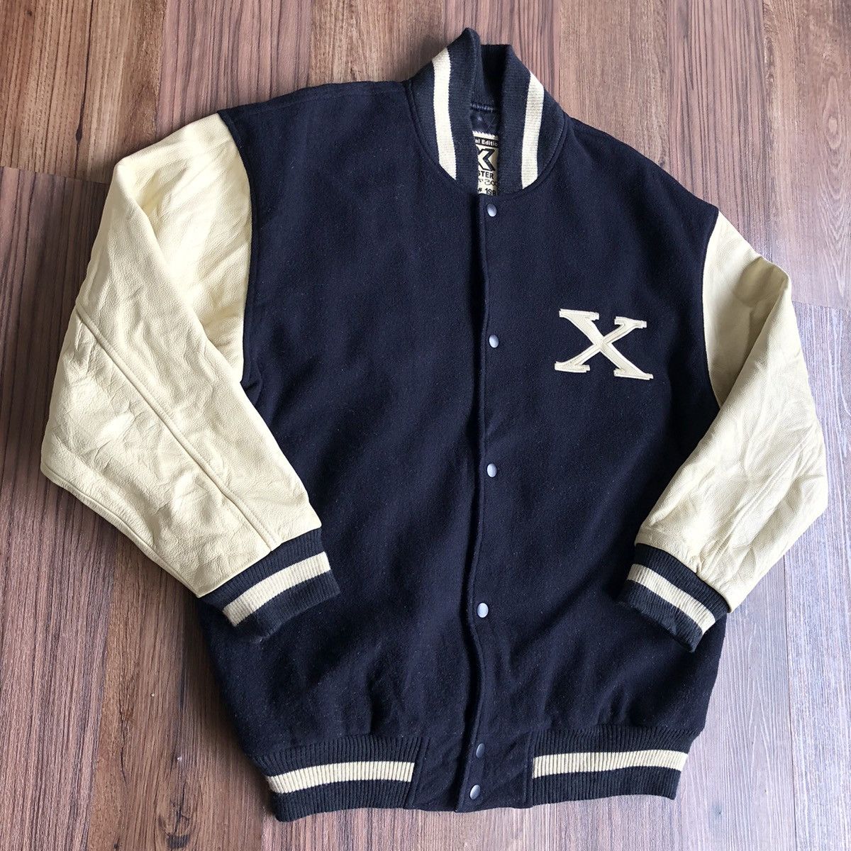 Japanese Brand Master X Varsity Jacket Size US L / EU 52-54 / 3 - 4 Thumbnail