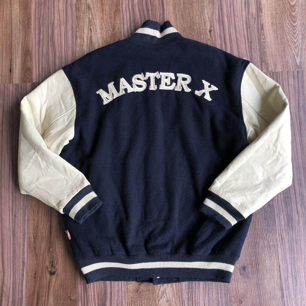 Japanese Brand Master X Varsity Jacket Size US L / EU 52-54 / 3 - 2 Thumbnail