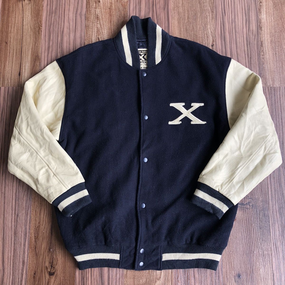 Japanese Brand Master X Varsity Jacket Size US L / EU 52-54 / 3 - 9 Thumbnail