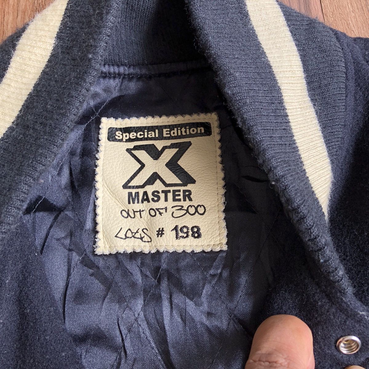 Japanese Brand Master X Varsity Jacket Size US L / EU 52-54 / 3 - 3 Thumbnail