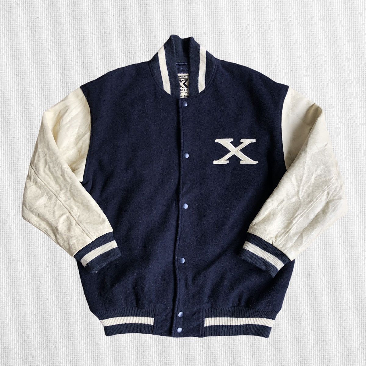 Japanese Brand Master X Varsity Jacket Size US L / EU 52-54 / 3 - 1 Thumbnail
