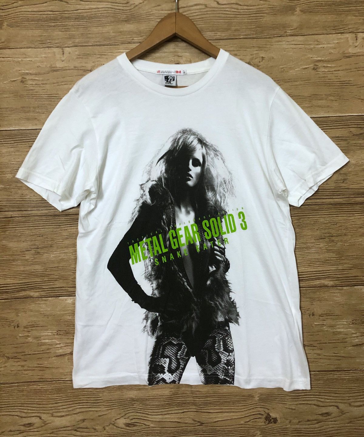 Vintage Metal Gear Solid T shirt L Snake Eater Akira Eva