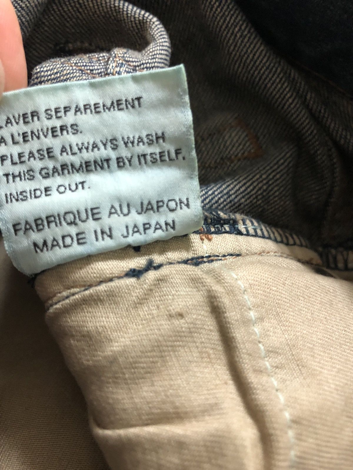 Dior Dior Homme Armageddon Jeans sz28 17.5cm NEW! Size US 28 / EU 44 - 7 Thumbnail
