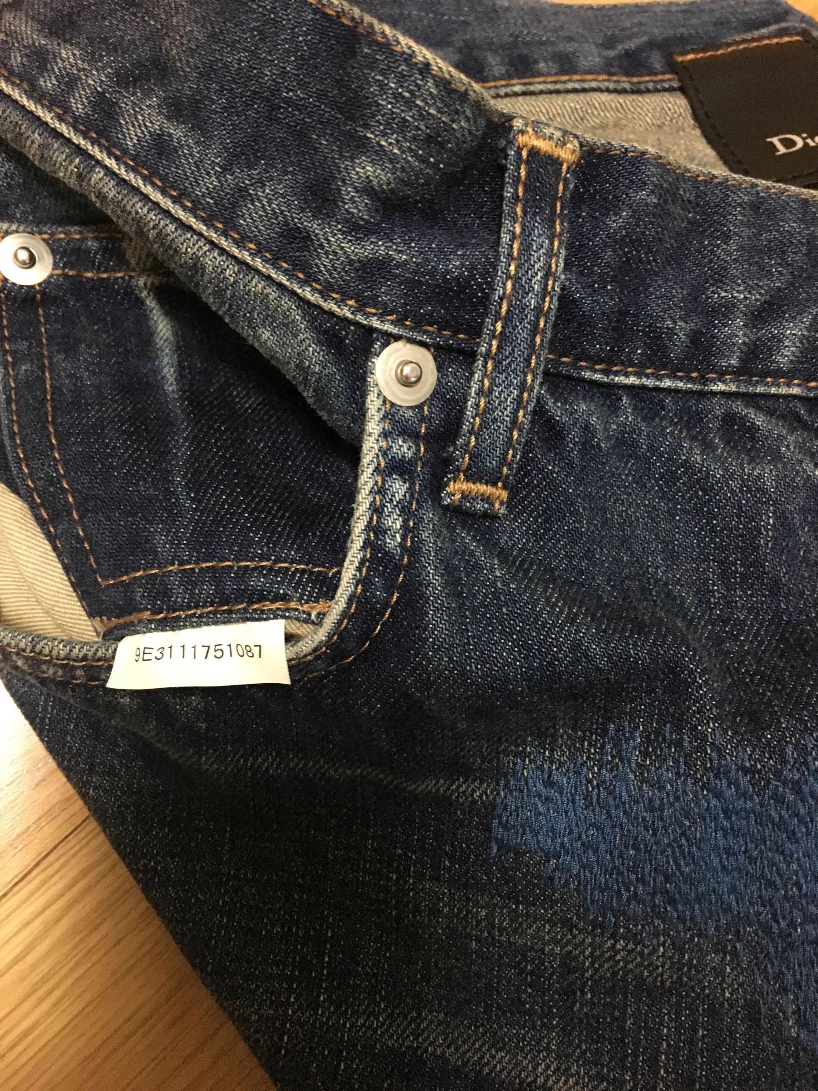 Dior Dior Homme Armageddon Jeans sz28 17.5cm NEW! Size US 28 / EU 44 - 5 Thumbnail