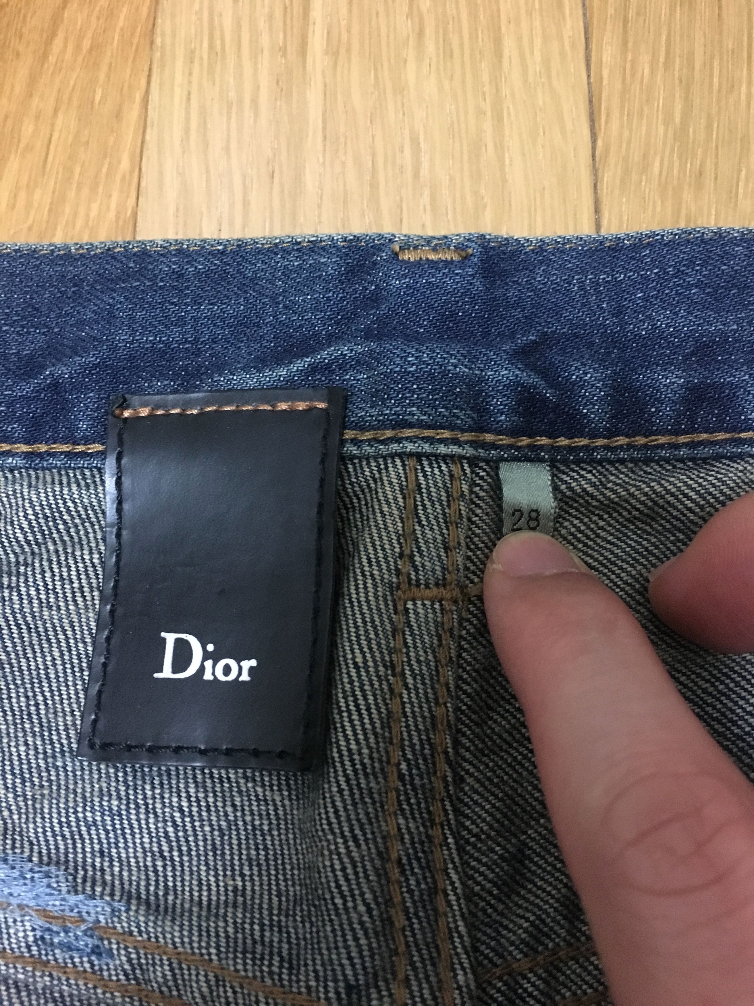 Dior Dior Homme Armageddon Jeans sz28 17.5cm NEW! Size US 28 / EU 44 - 3 Thumbnail