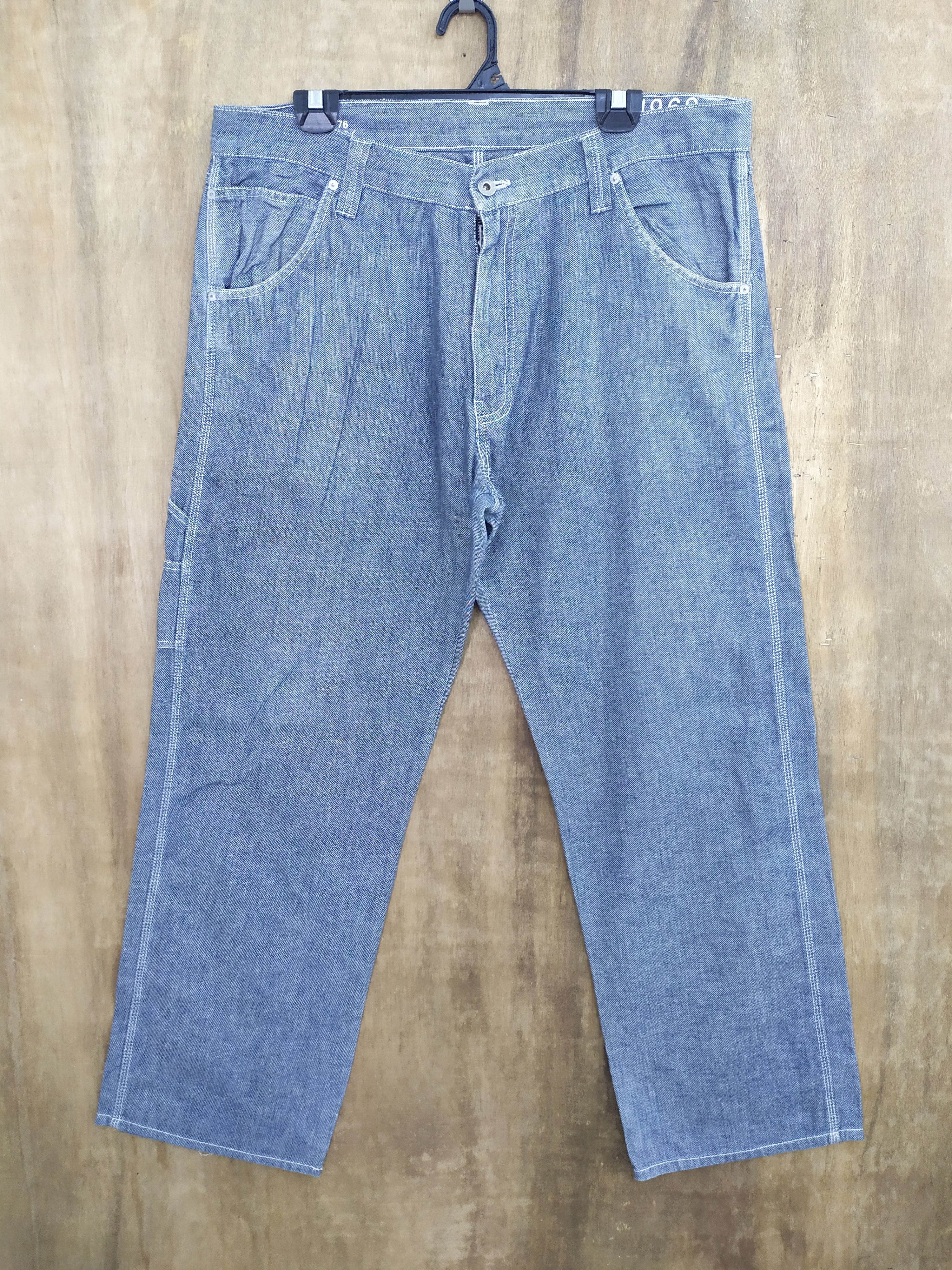 Gap × StraightFaded GAP FADED GREY COLOUR CARGO PANTS Size US 38 / EU 54 - 1 Thumbnail