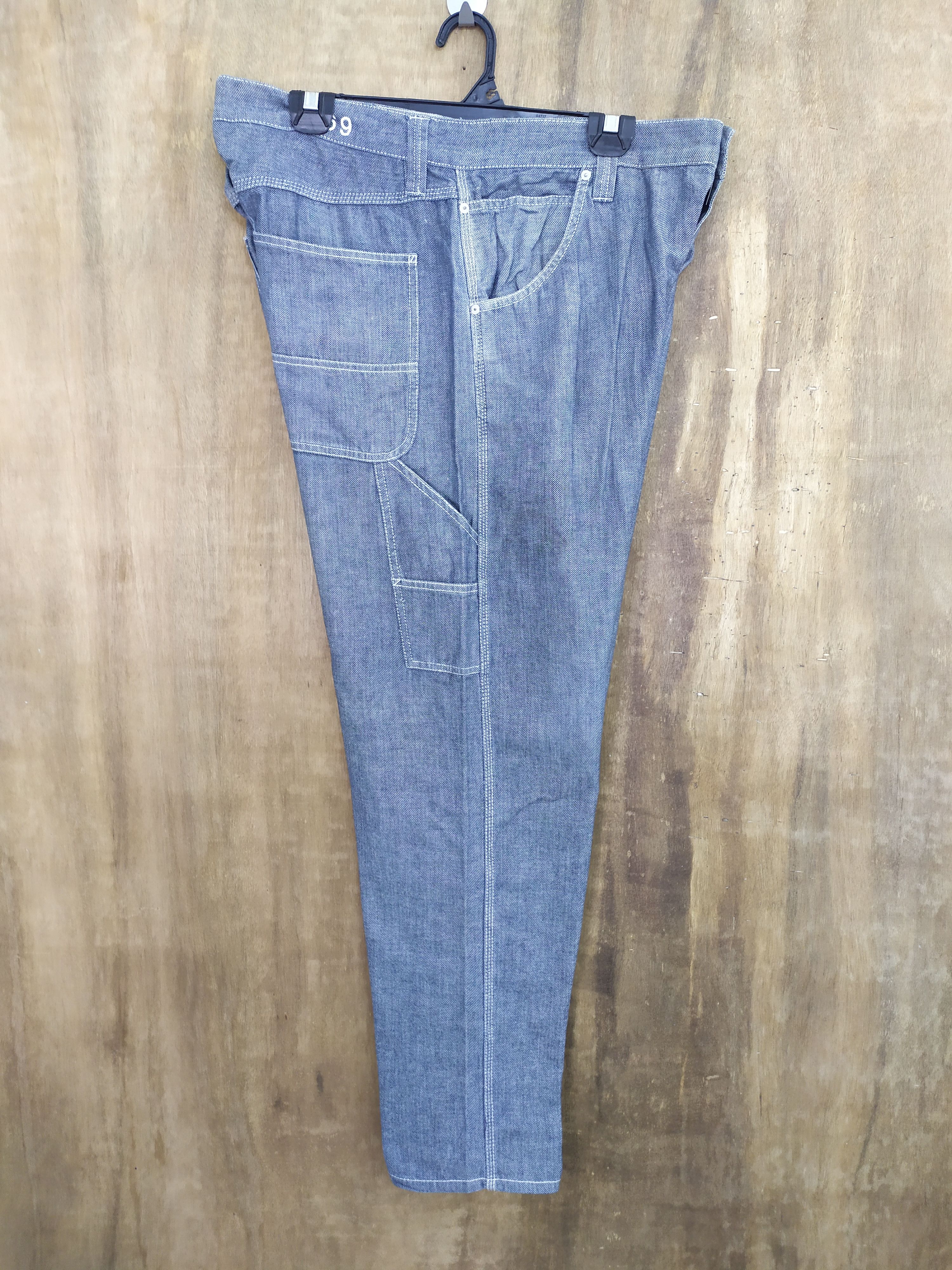 Gap × StraightFaded GAP FADED GREY COLOUR CARGO PANTS Size US 38 / EU 54 - 14 Thumbnail