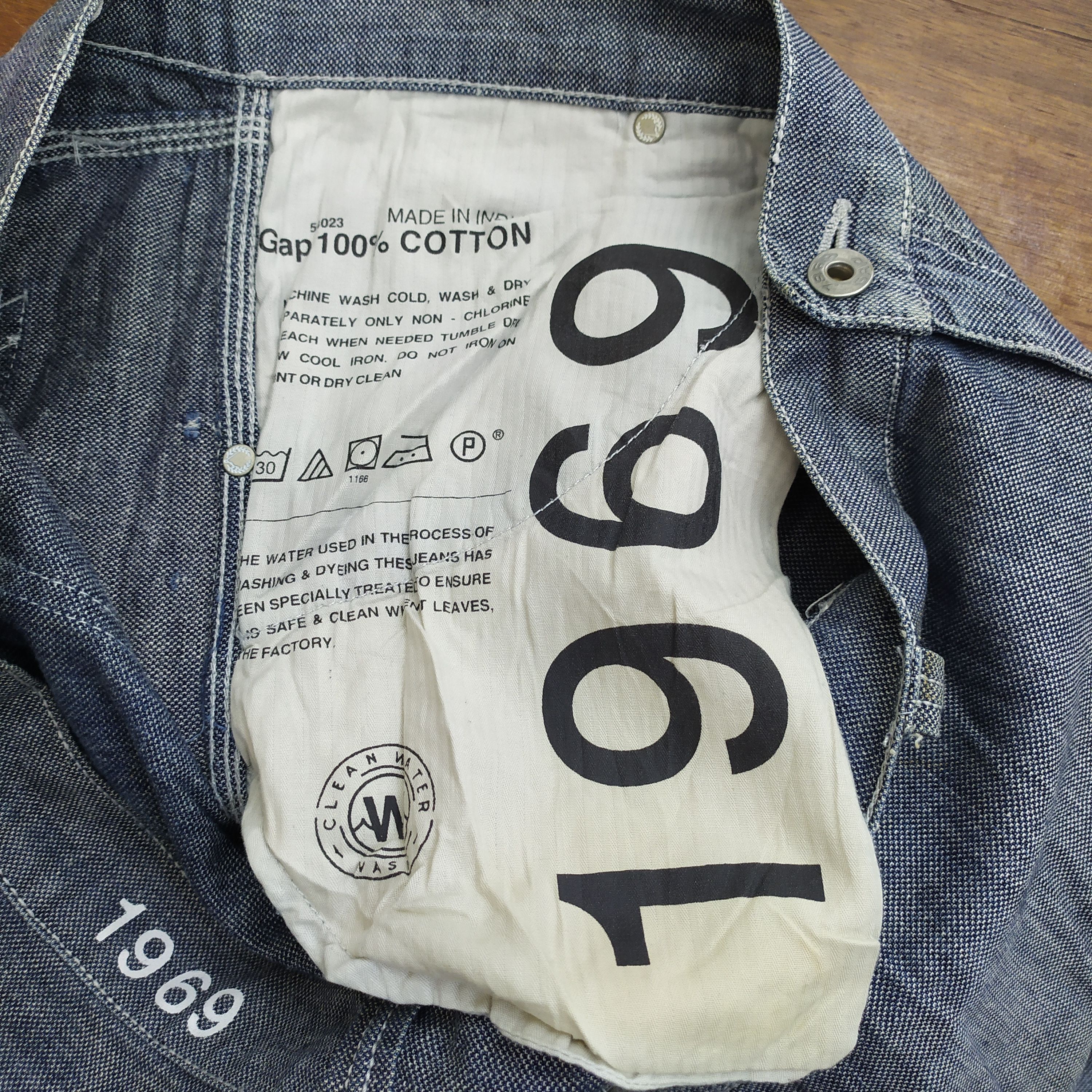 Gap × StraightFaded GAP FADED GREY COLOUR CARGO PANTS Size US 38 / EU 54 - 17 Thumbnail