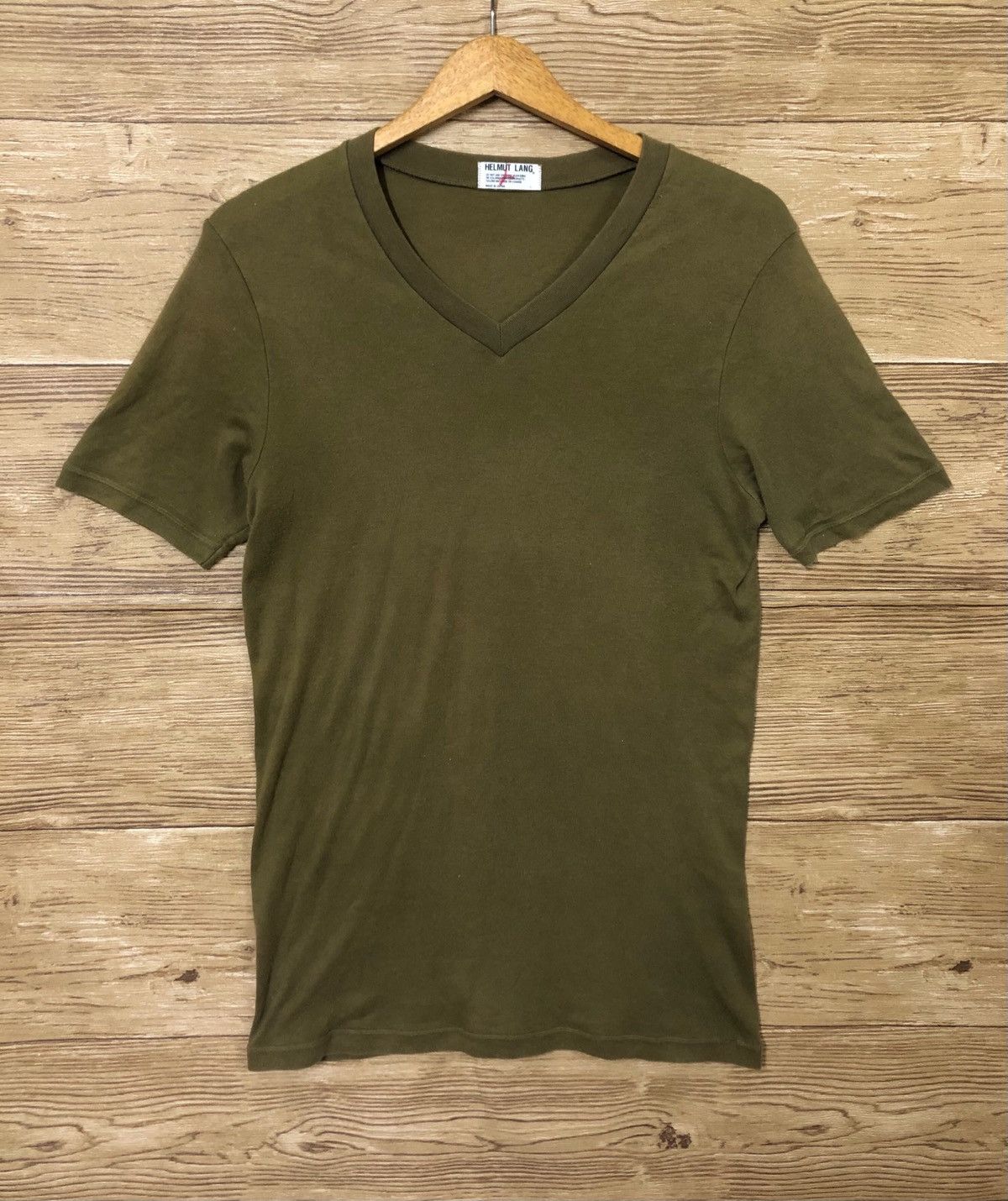 HELMUT LANG VネックTシャツ Helmut Lang】SCRIBBLE tee T