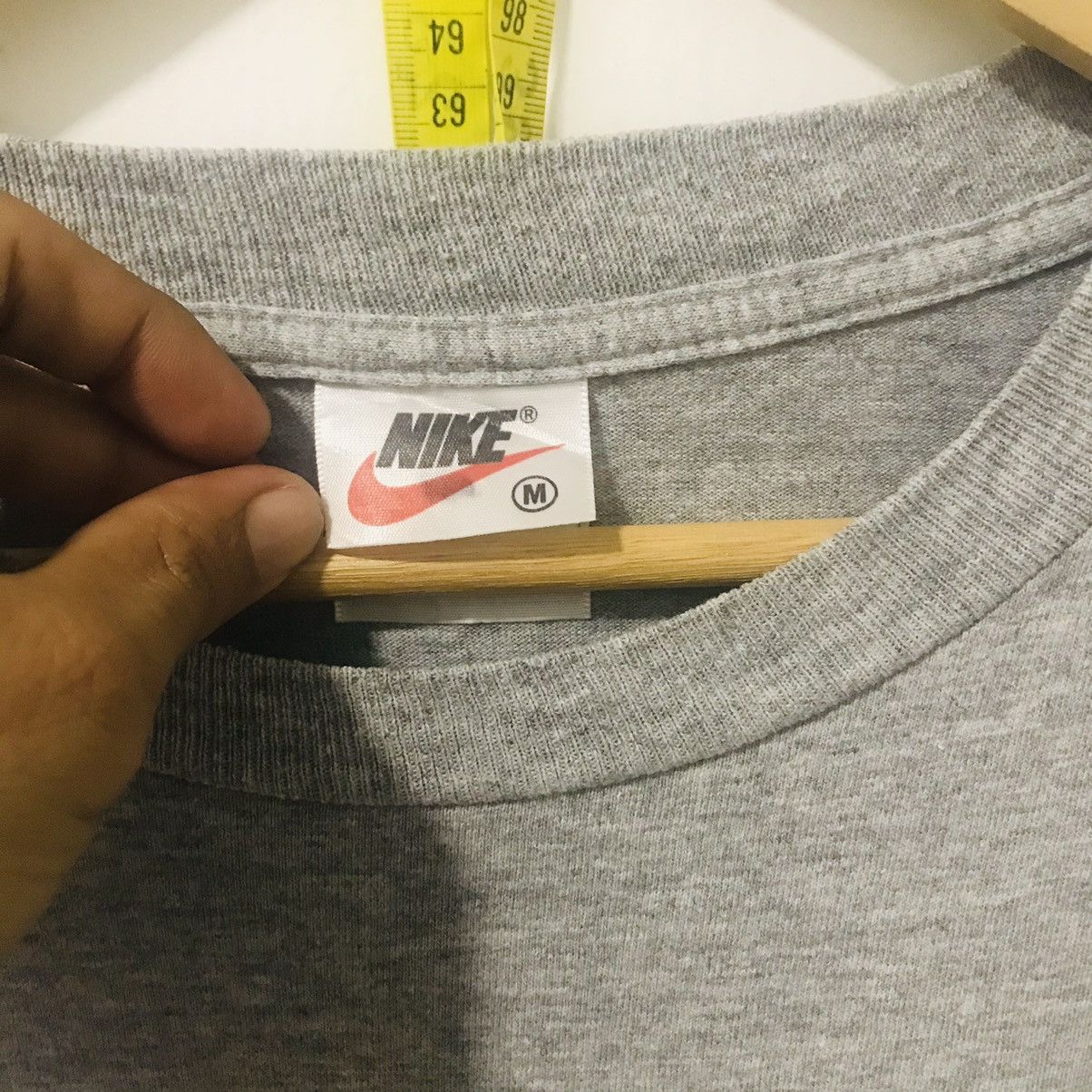 Nike Nike small Swosh x Vintage x Made in USA Size US M / EU 48-50 / 2 - 3 Thumbnail