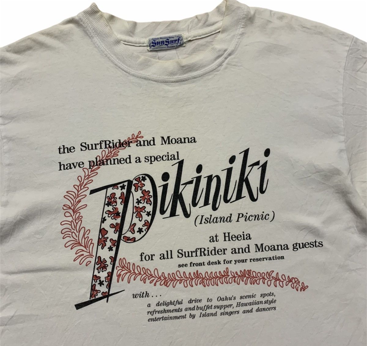 Japanese Brand × Sun Surf × Vintage Vintage Sunsurf Japan Pikiniki Hawaii Size US M / EU 48-50 / 2 - 2 Thumbnail