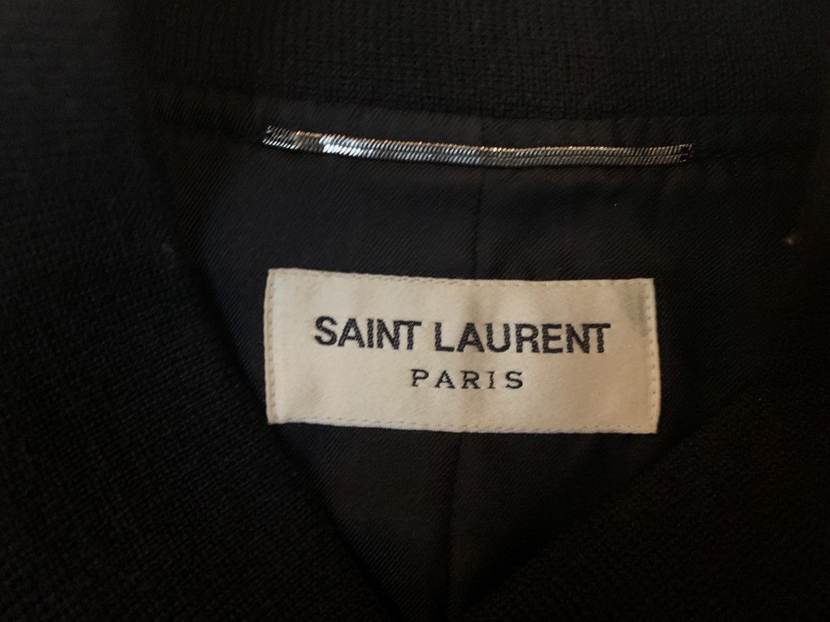 Saint Laurent Paris Saint Laurent Officer embroidered silky jacket Size US M / EU 48-50 / 2 - 5 Thumbnail