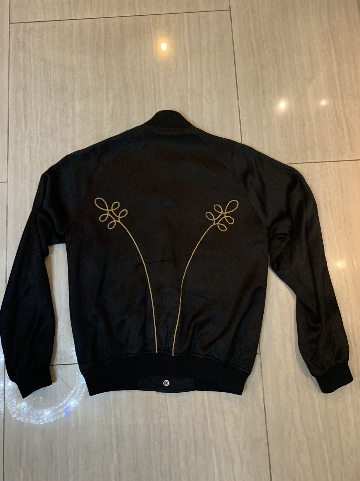 Saint Laurent Paris Saint Laurent Officer embroidered silky jacket Size US M / EU 48-50 / 2 - 3 Thumbnail