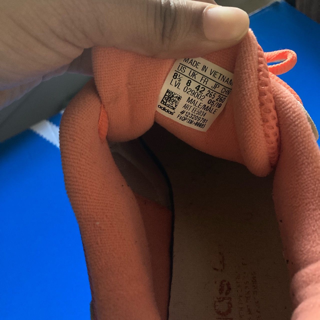 Adidas EQT Gazelle Semi Coral Size US 8.5 / EU 41-42 - 2 Thumbnail