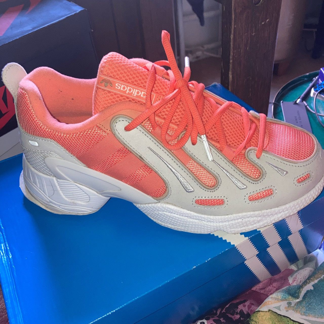 Adidas EQT Gazelle Semi Coral Size US 8.5 / EU 41-42 - 1 Thumbnail