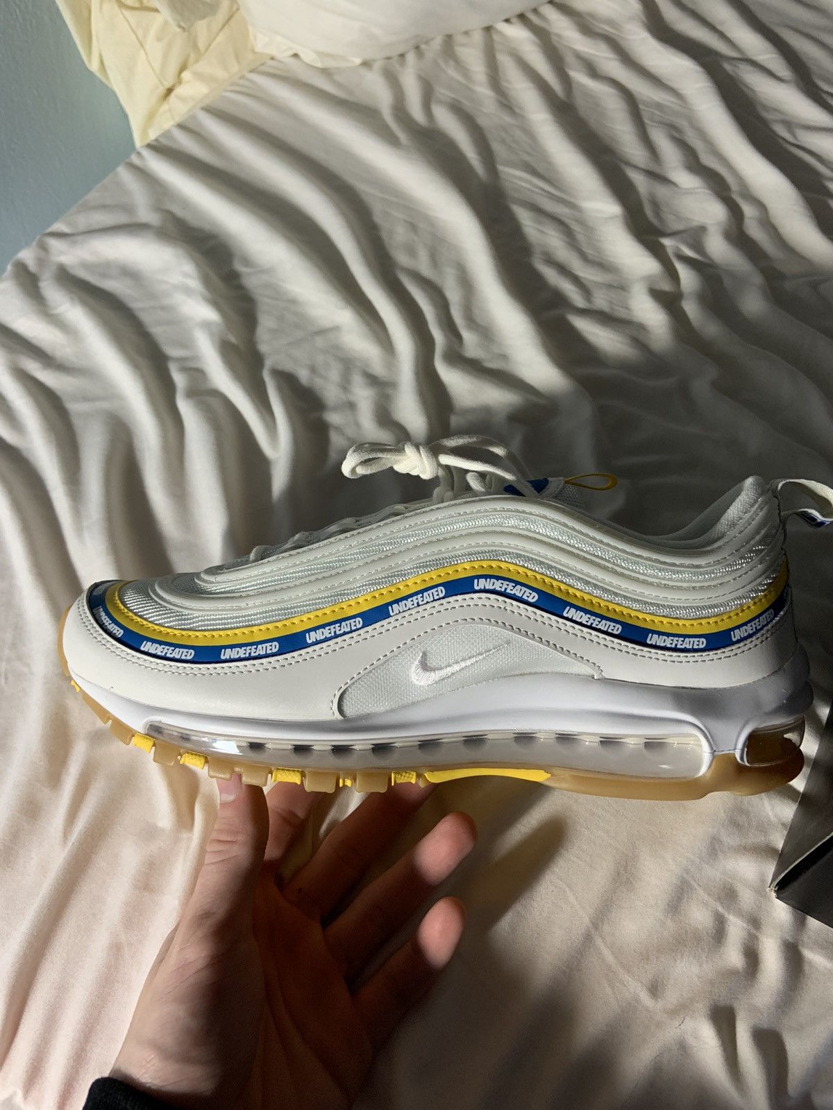 Nike Air Max 97 Nike x undefeated ucla Grailed