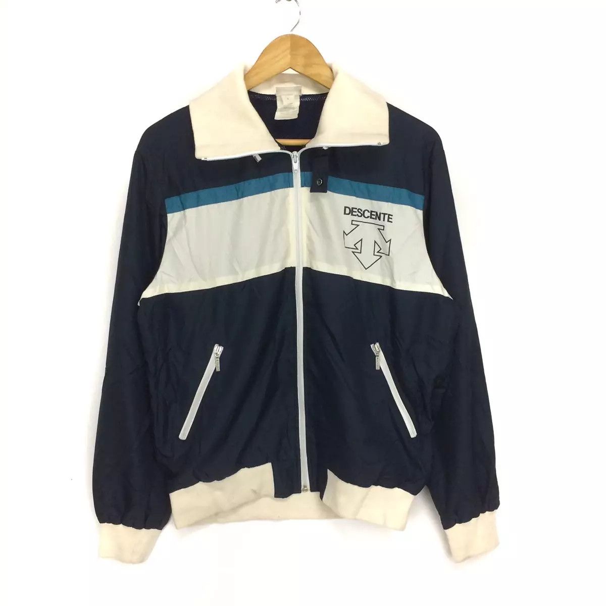 Descente × Japanese Brand × Vintage Vintage 90s casual Japan Descente sweater Size US S / EU 44-46 / 1 - 1 Thumbnail