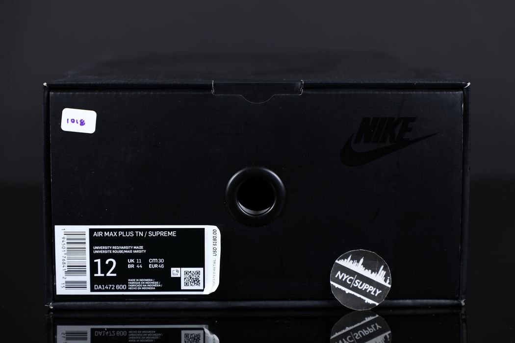 Nike Air Max Plus Supreme Black Men's - DA1472-600 - US