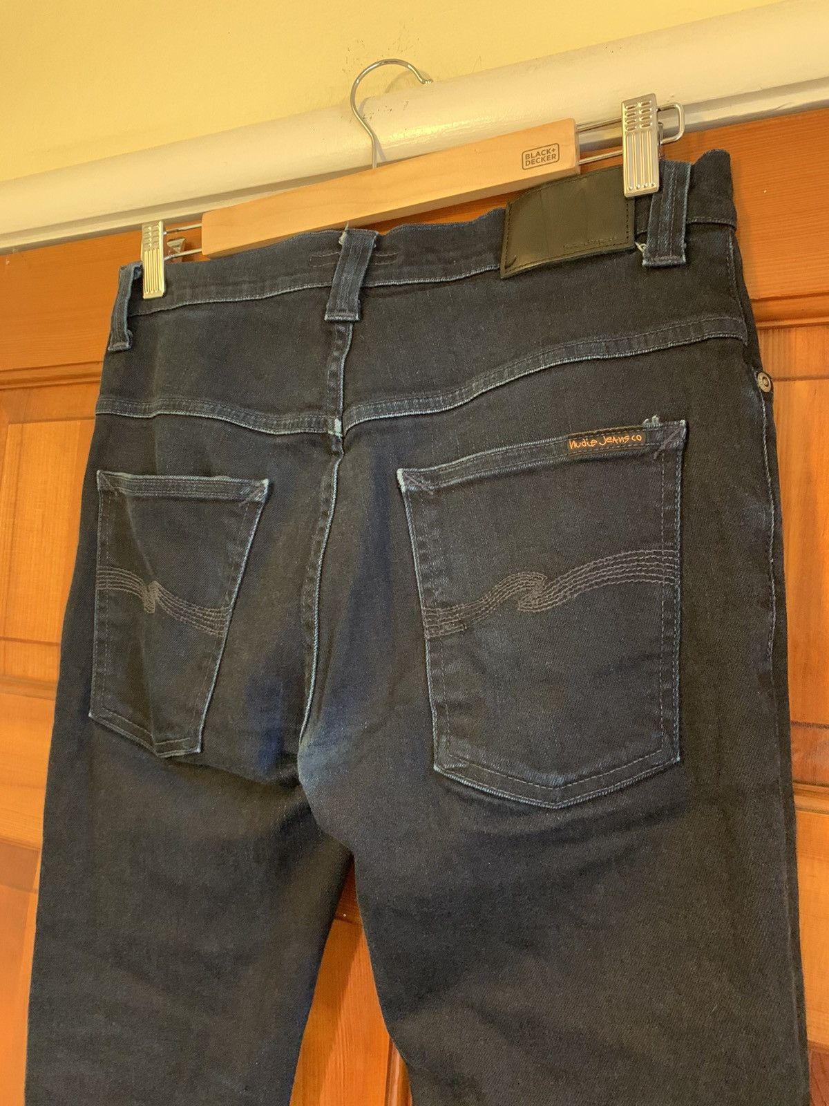 Designer × Nudie Jeans *RARE* Nudies Denim Skinny Jeans - size 32 (fits 30) Size US 32 / EU 48 - 3 Thumbnail