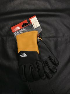 Supreme The North Face Leather Gloves | Grailed