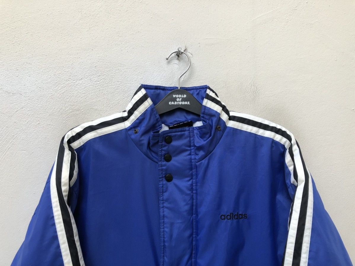 Adidas Vintage 90s Adidas Logo Box Parka Line Jacket Size US L / EU 52-54 / 3 - 13 Thumbnail