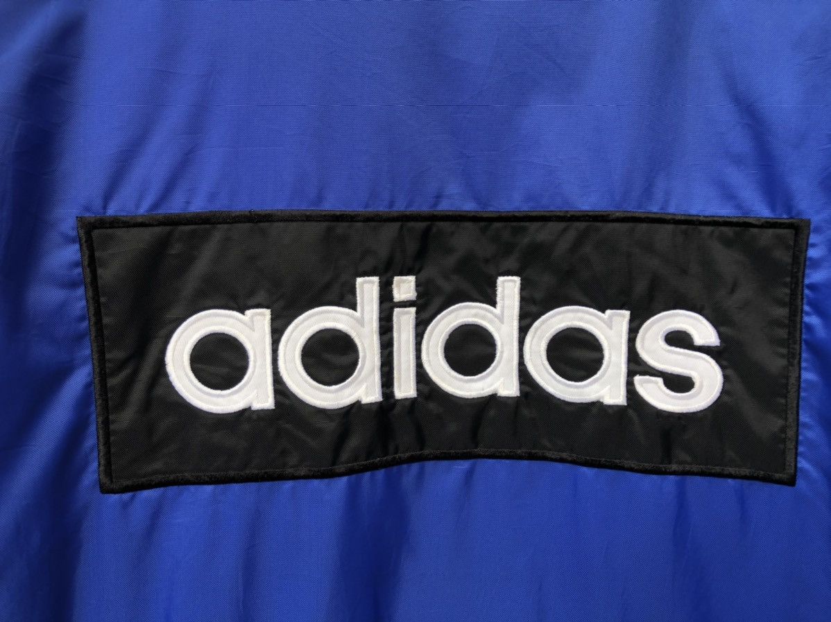 Adidas Vintage 90s Adidas Logo Box Parka Line Jacket Size US L / EU 52-54 / 3 - 8 Thumbnail