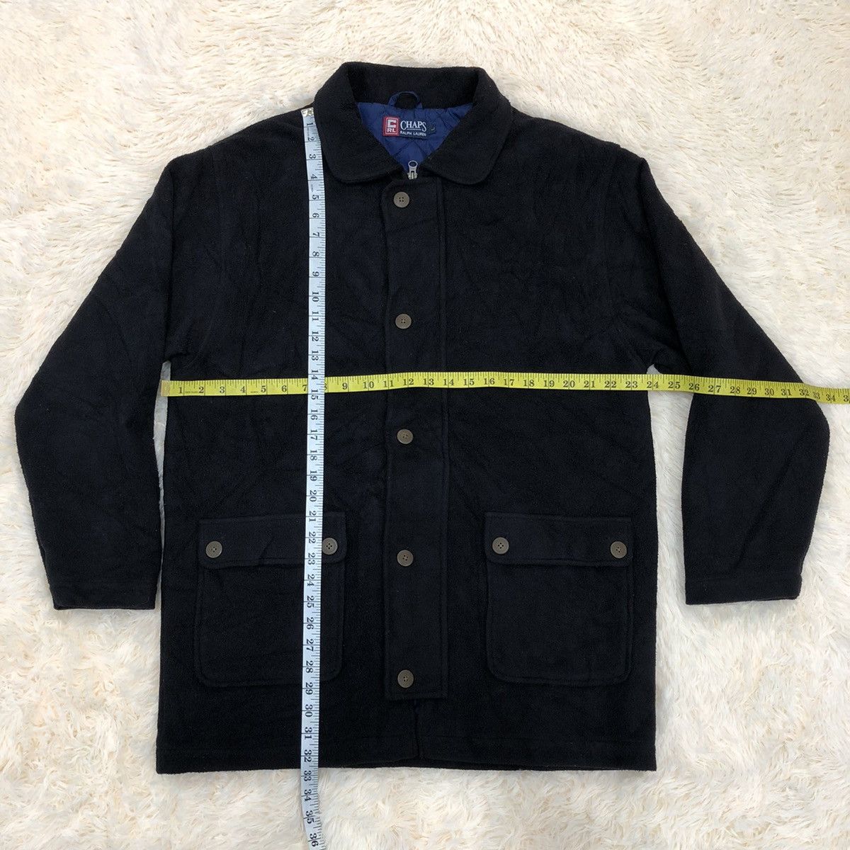 Chaps Ralph Lauren Chaps Ralph Lauren Fleece Long Coat Size US L / EU 52-54 / 3 - 7 Thumbnail
