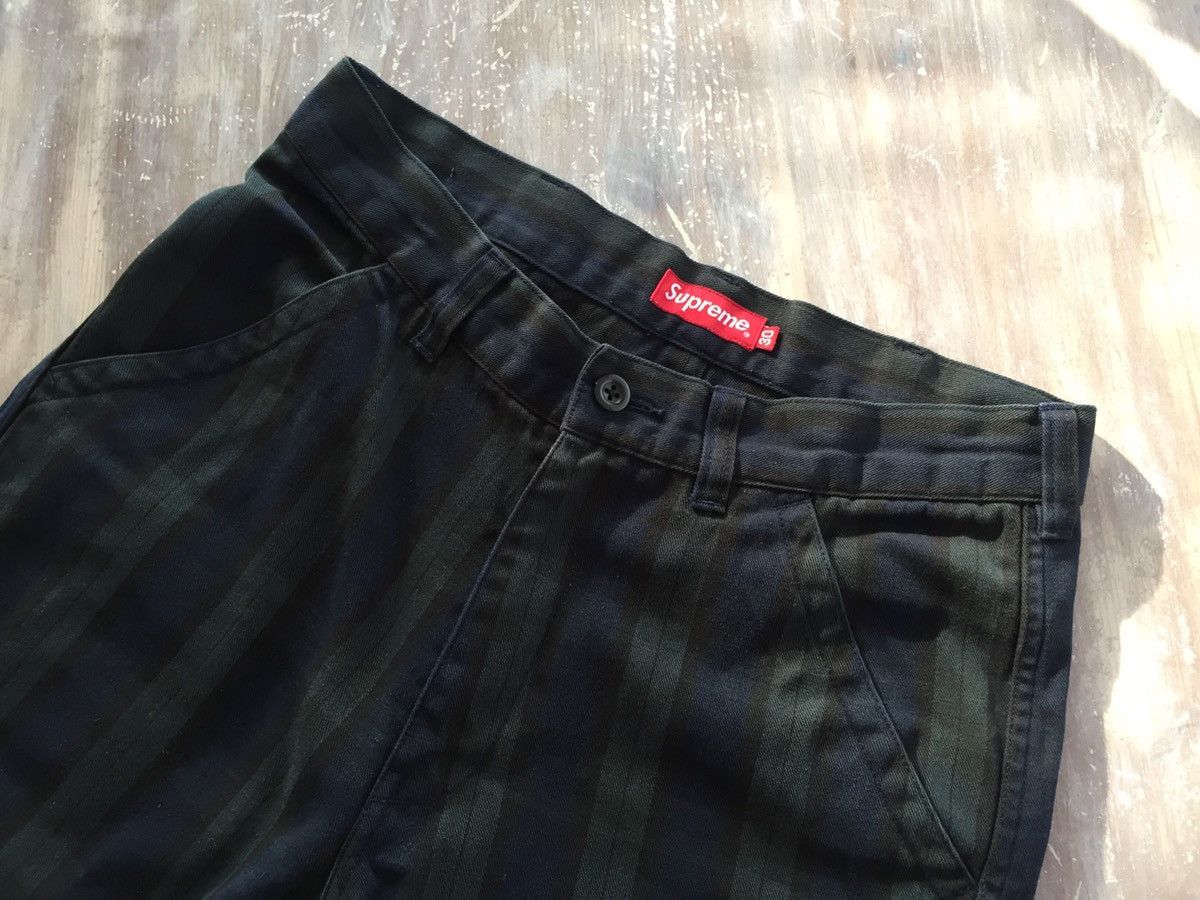 Supreme Supreme FW 2014 Blackwatch Plaid Pants Size US 30 / EU 46 - 4 Thumbnail